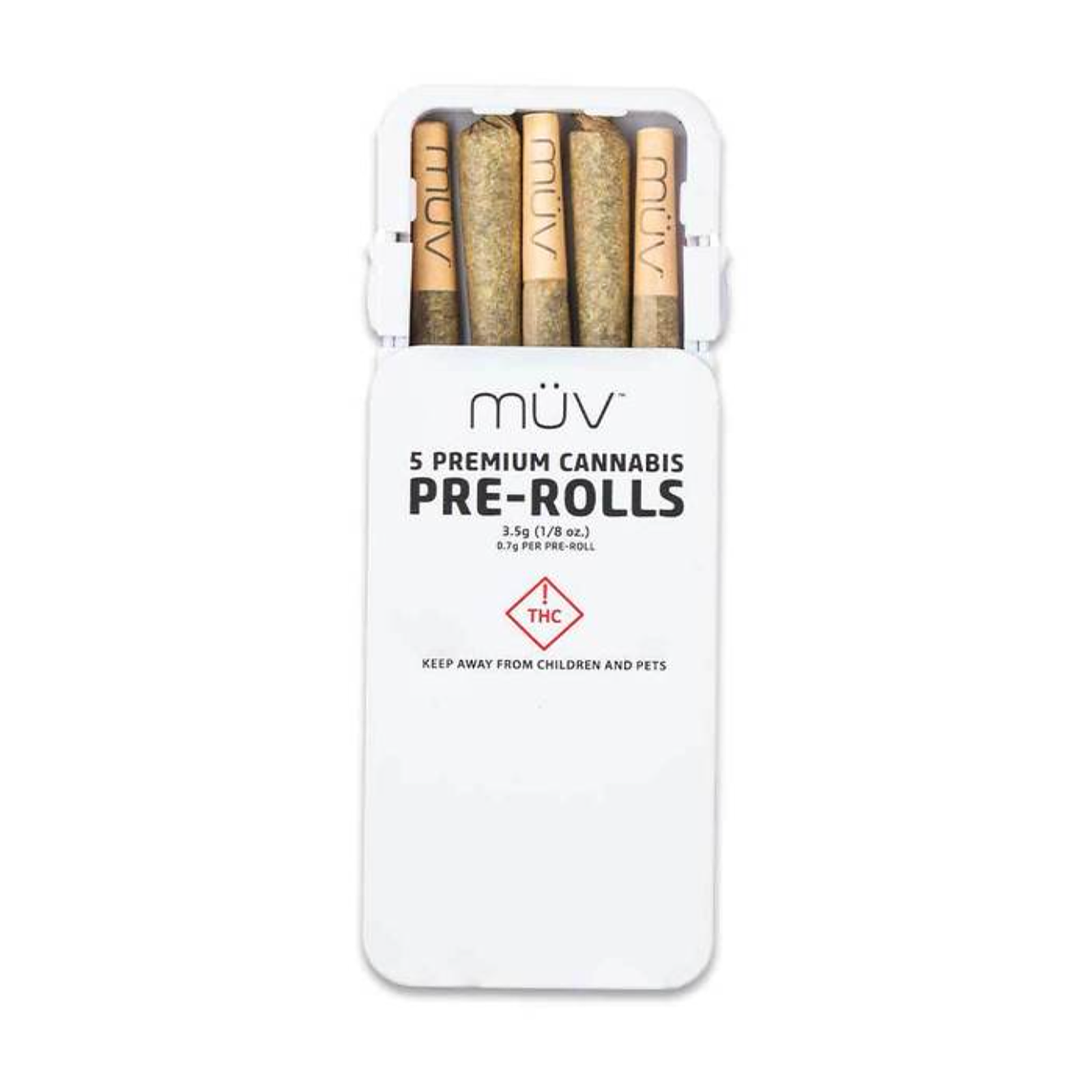 MÜV Florida Banana Hammock 5 Pack PreRoll 3.5g Leafly
